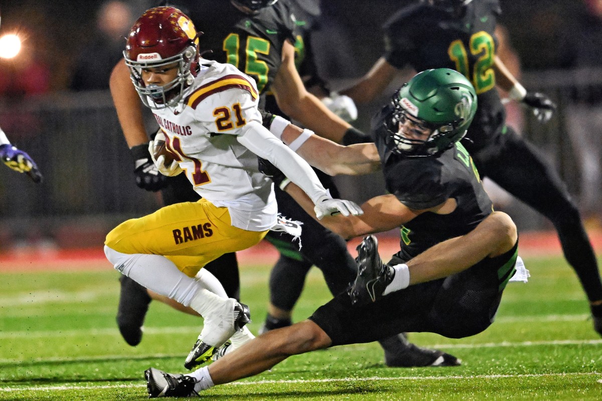 a Central Catholic West Linn 6A Oregon football semifinal November 17 2023 Leon Neuschwander 25